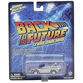 Johnny Lightning 1:64 Scale Back to the Future Time Machine Die-Cast Car by Back to the Future
