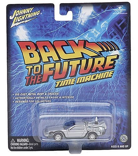 Johnny Lightning 1:64 Scale Back to the Future Time Machine Die-Cast Car