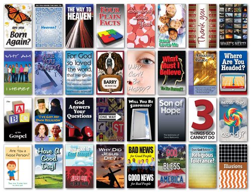 Gospel Tract Value Bundle (20 each of 32 titles, KJV)