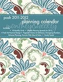 Posh 2011-2012 Planning Calendar: Teal Floral: Monthly / Weekly Planner