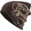 Troy Lee Designs Skully Men's Beanie Casual Hat w/ Free B&F Heart Sticker Bundle - Brown