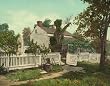 Meade's Headquarters, Gettysburg, 1903 - Print of a Vintage Photochrom Image from the Library of Congress Collection