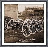 Civil War Photo (S): Unknown location. 6-pdr. field gun model 1841