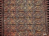ABSTRACT TRIBAL SARONG GOLDISH BROWN