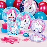 Enchanted Unicorn Standard Party Pack for 8 Party Supplies