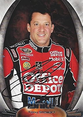 AUTOGRAPHED Tony Stewart 2012 Press Pass Racing IGNITE (#14 Office Depot Team) Signed Collectible NASCAR Trading Card with COA