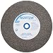 Norton Bench and Pedestal Abrasive Wheel, Type 01 Straight, Aluminum Oxide, 1-1/4" Arbor, 10" Diameter, 1" Thickness, Coarse Grit