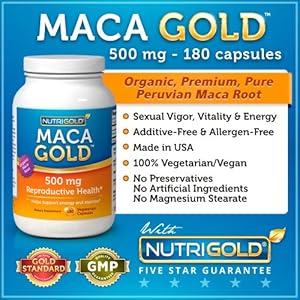 Maca GOLD - 500 mg (180 Vegetarian Capsules) Maca GOLD - 500 mg (180 Vegetarian Capsules)