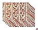 Rose Tree Provance Lane Table Linens Set Of 6 Placemats, Green