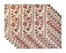 Rose Tree Provance Lane Table Linens Set Of 6 Placemats, Green