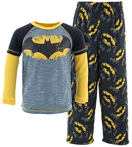 DC Comics Big Boys' Batman Gotham City Pajamas