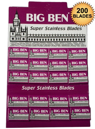 200 BIG BEN SUPER RAZOR BLADES