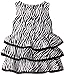 Nannette Girls' Baby-Infant Printed Ponte Knit Dress with Mock Shrug and Panty