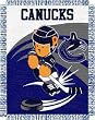 Vancouver Canucks Acrylic Triple Woven Jacquard Baby Blanket/Throw (36"x46") - NHL Hockey