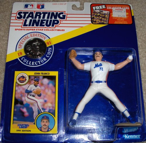Childrens Toyshop  Toys : John Franco 1991 MLB Starting Lineup