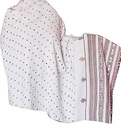Designer Shawls Embroidered Wool Wrap 80 x 40 inches (ktds479)