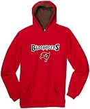 NFL Boys' Tampa Bay Buccaneers Sportsman Fleece Hoodie - R18C4P18 (Crimson, Medium)