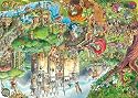 Heye 29414 - Dreieckspuzzles 1500 Teile Fairy Tales, Hugo Prades