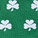 St. Patrick's Day All Over Shamrocks Leg Warmers (Green with White Shamrocks)