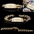 Gold Link World Poker Champion Bracelet - Casino Supplies > Accessories > Misc. Accessories