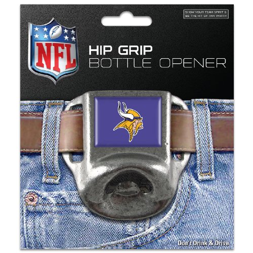 Minnesota Vikings Hip Grip Bottle Opener