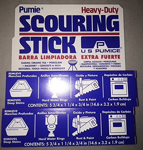 U. S. Pumice HDW-12 Pumie Scouring Stick (2 Pack)