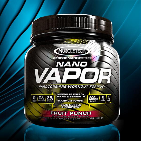 MuscleTech naNO Vapor Perforamance Series, Fruit Punch, 1