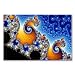 Poster art print: FRACTAL MANDELBROT SET 11 GEOMETRY MATHEMATICS (A1 maxi - 61x91.5cm / 24x36in, semi-gloss satin paper)