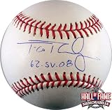 Francisco Rodriguez Autographed/Hand Signed Official MLB Baseball with 62 SV 08 Inscription