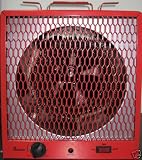 Dr Heater Portable 5600W Heavy Duty Portable Garage Workshop Contruction with Built-In Thermostat Heater - Same as Dayton 3UV36
