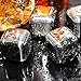 ACE Whiskey Stones - Rock Your Party With Stylish Reusable Stainless Steel Ice Cubes! Comes In Classy EVA Gift Box. B01M9F7CYM For Tongs Option
