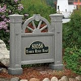 Winchester Address Sign - Granite by Mayne