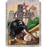 MLB Houston Astros 48-Inch-by-60-Inch Acrylic Tapestry Throw