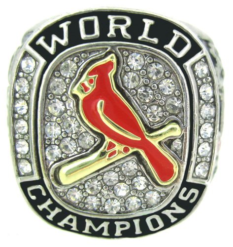 2011 St Louis Cardinals World Series Championship Ring Size 11.5 at Amazon.com