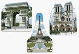 Beistle - 55429 - French Cutouts- Pack of 12
