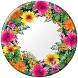Banquet Plate Caribbean Floral - 96 Count