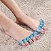 BESKIT 6 PCS Toe Stretchers Toe Separators Toe Splint for Yoga, Toe Straighteners for Hammer Toe, Bunion Relief, Foot Pain Relief, Hallux Valgus