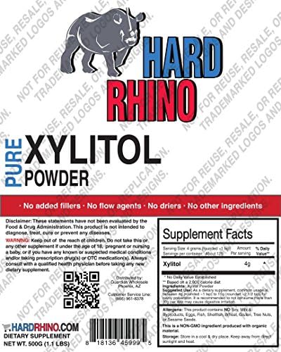 Xylitol Pure Bulk Powder. (1000G)