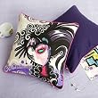 Onitiva - [Magician] Cotton Decorative Pillow Cushion / Floor Cushion (19.7 by 19.7 inches)