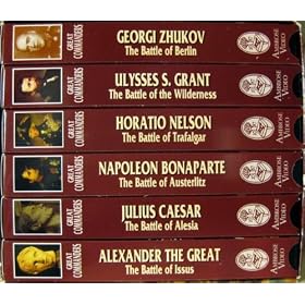 The Great Commanders (6 Video Box Set) [VHS]
