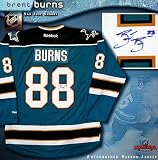 Brent Burns Autographed Uniform - San Jose Sharks Teal Reebok Premier - Autographed NHL Jerseys