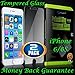 iPhone 6/6S Tempered Glass Screen Protector: Amplim 2-Pack Premium Protective Cover 9H Ultra Clear Scratch Proof Bubble Free Anti Fingerprint Rounded Edge 3D Touch. Invisible Front Display Protection