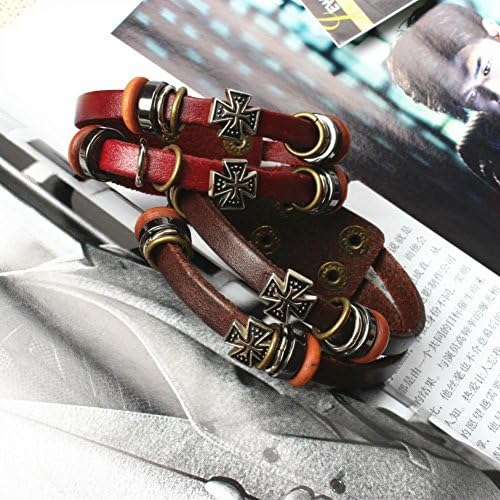 Lover dreams XS135 South Korea Euramerican street fashion leisure all-match neutral retro Cangshi surfing genuine leather bracelet bracelet