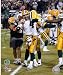 Brett Favre Green Bay Packers - Carrying Jennings Off Field - Autographed 8x10 Photograph