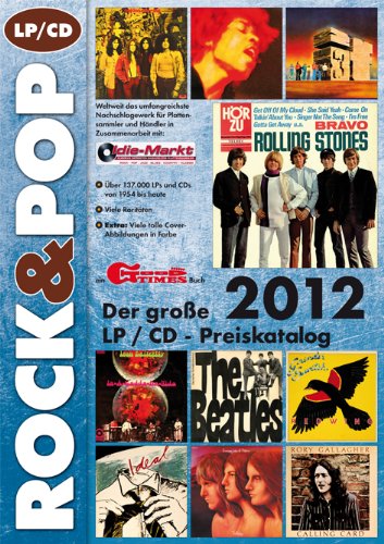 Nikma Musikbuchverlag Der gro&szlig;e ROCK & POP LP / CD Preiskatalog 2012