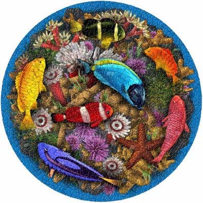 Aqua Art Enterprises 23" Medium Mosaic Coral Reef Drop in Swimming PoolArt