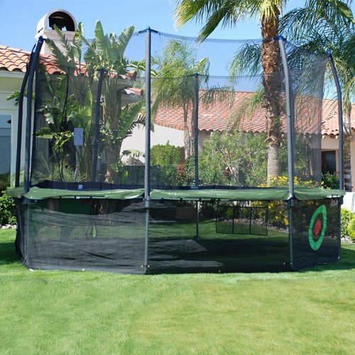 15 ft. Frame Size Round Replacement Trampoline Net for 8 Straight Pole Enclosure System Skywalker SST15G
