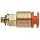 SMC KQ2H05-32A Brass Push-to-Connect Tube Fitting, Adapter, 3/16" Tube OD x 10-32 UNF Male