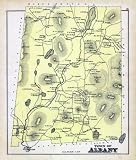 Albany Town, Oxford County 1880, Maine, 1880 Fine-Art Reproduction