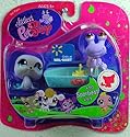 Littlest Pet Shop Exclusive Pet Pairs Figures Seal and Hermit Crab
